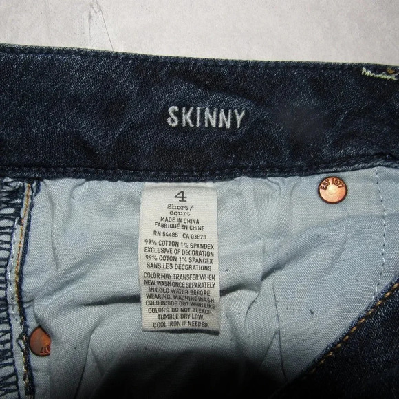 AMERICAN EAGLE Skinny Stretch Jeans Size 4 Short - Picture 6 of 6
